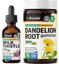 BIO KRAUTER Γάλα Γαϊδουράγκαθο Βάμμα 2 Fl. Oz. & Dandelion 60 Gummies