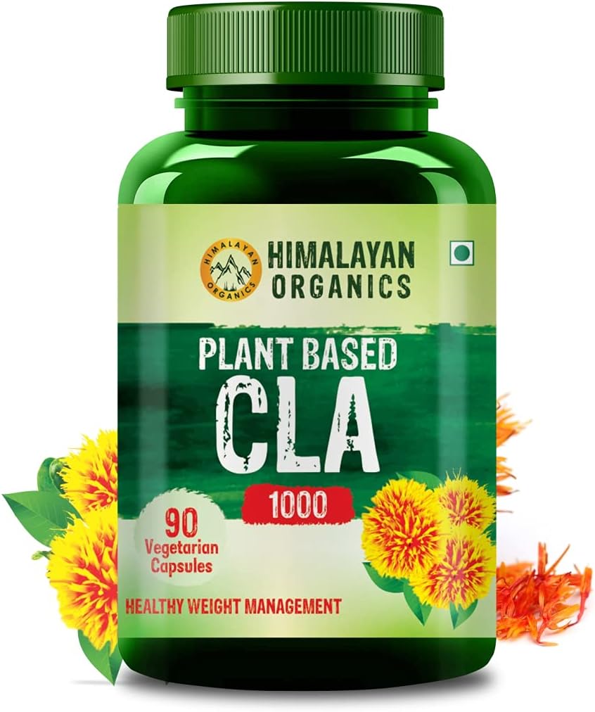 Ιμαλαΐων Βιολογικά φυτά με βάση CLA 1000 Safflower Oil Extract Fat Burner συμπλήρωμα 