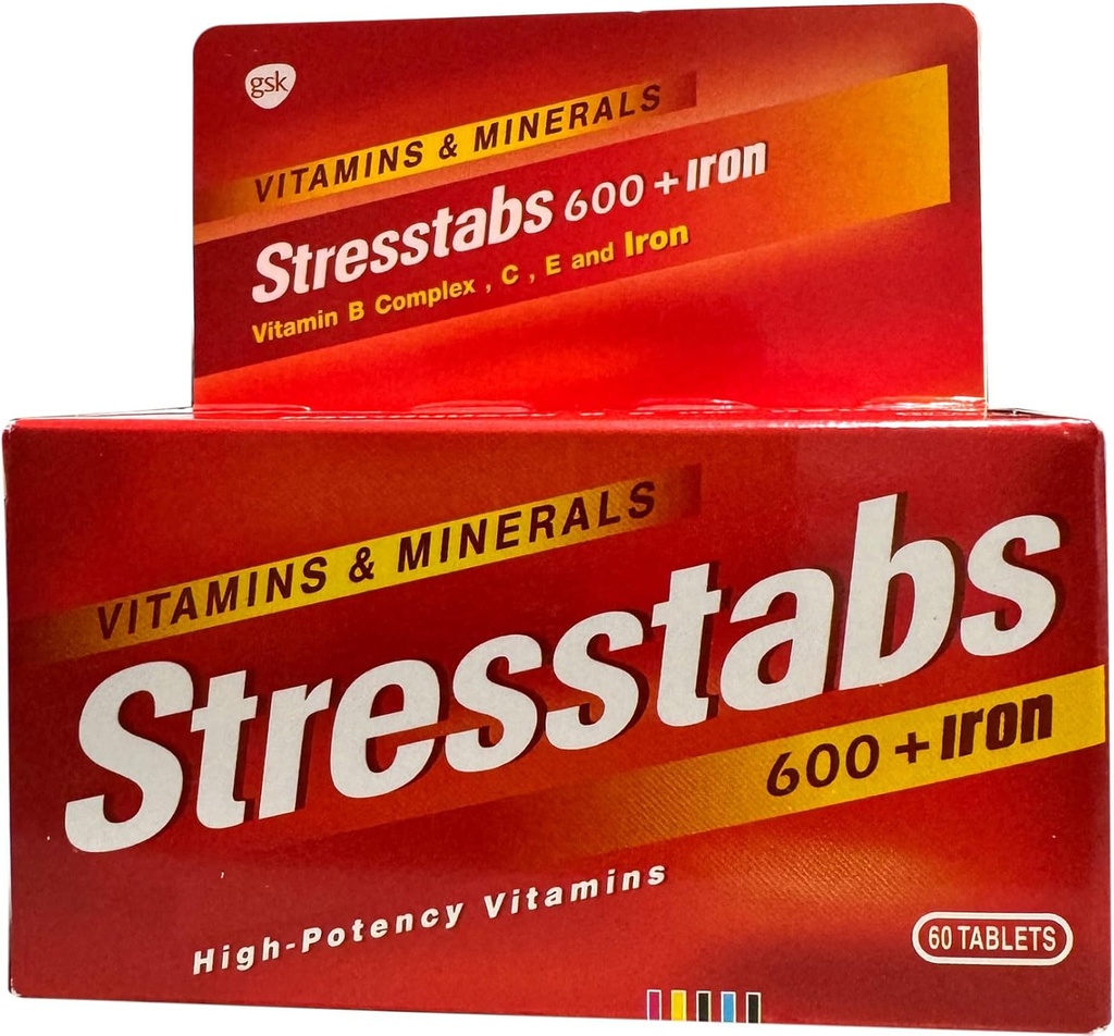 600 + Καψάκια Σιδήρου 60. [Πάρτε δωρεάν Herbal lozenges]