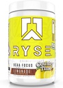 RYSE BCAA Focus Toz - Ülke Time Lemonade - BCAA Supplement with Electrolytes, Natural Caffeine & Cog ETF Supports for Hydration, Recovery, Energy, and Focus for Men & Women - 30 Services