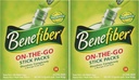 Benefiber Stick Pack Fiber Supplement, Taste Free, Dissolves Tamamen 28-4g(0.14oz) 2PACK TOTAL 56 STICKS