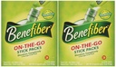 Beneiber Stick Pack Fiber συμπλήρωμα, γεύση δωρεάν, διαλύει πλήρως 28-4g (0.14oz) 2PACK ΣΥΝΟΛΟ 56
