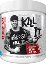 Rich Piana% 5 Beslenme Kill It Pre Workout Toz w/Creatine, Jitter-Free Caffeine, NO-Booster, Beta Alanine, L-Citrulline for Focus, Pump, Endurance, Recovery 13.23 oz, 30 Srvgs (Blueberryade)