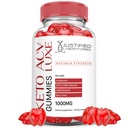 Luxe Keto ACV Gummies Advanced Formula 1000MG Luxe Keto Gummies Apple Cider Vinegar Formulad with Pomegranate Beet Juice B12 Vegan Non GMO 60 Gummys