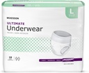 McKesson Ultimate Adult Incontinence Underwear, [72 Kont], Büyük, 44-58. Maksimum Absorbency, Unisex Bladder Leak Koruma, Pull-On Style with Tear-Away Sides, Postpartum and Incontinence