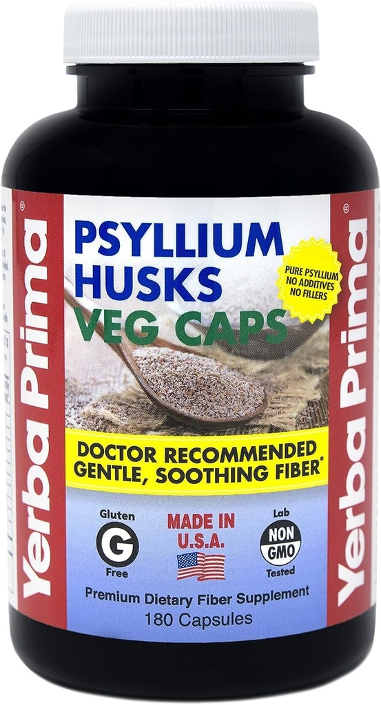 Yerba Prima Fiber Psikiyatrik - 180 Veg Caps