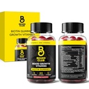 Ayıd Club Biotin Ayıd Büyüme Vitaminleri Gummies - Erkekler için Saç Eksi - Vitaminler B12, E, & C, bir Tier Fuller Yüz Saçı Desteklemek - Strawberry Gummy