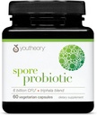Youtheory Spore Probiyotik - 6 Milyar CFU - Probiyotik Digestive Supplement* - Dis Stomach Acid Breakdown* - Süt, Gluten & Soy Free - 60 Vegetarian Capsules