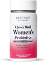 Best Nest Wellness Γυναικεία Προβιοτικά - Gut & Brain Health Supplement - Formula with Multiple Probiotic Strains - Digestive Support Supplement for Women - 30 Κάψουλες
