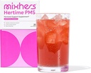 MIXHERS Hertime PMS - Υποστηρίζει την Ορμονική Υγεία για τις γυναίκες - Υποστηρίζει έναν υγιή εμμηνορρυσιακό κύκλο - με Ορυκτά, Ρίζες Peony, Σιβηρική Ginseng - Χωρίς ζάχαρη - 15 πακέτα ποτών - Coconut Lime