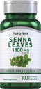 Piping Rock Senna Capsules 1800 mg | 100 Count | Non-GMO, Gluten Free Supplement