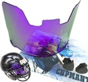 No Fog Football Visor, Youth and Adult Football Helmet Viosor. Futbol Helmet Aksesuarları için Yüz Koruma Visor, Şok Direniş, Dayanıklı, UV Blok, Glare,OK Clarity