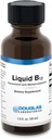 Douglas Laboratuvarlar Sıvı B12 (Cilcobalamin) | Nörolojik Sağlığı Desteklemek için Tamam* | 1 Fl Oz