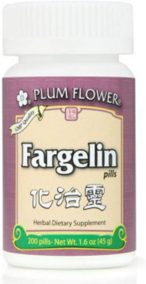 Χάπια Fargelin, Hua Zhi Ling Wan, 200 Χάπια, Plum Flower