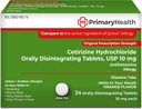 Cetirizine Hcl, 10 mg Odt, 24 Kont, 24 Kont