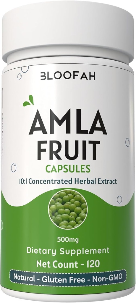 Άμλα κάψουλες φρούτων 500mg 