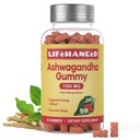 Ashwagandha Gummies, LAB Tested, 60 Count,1500mg,3% Withanolides, Peach Mango Flavour, Ιδανικό συμπλήρωμα για ολόκληρη την οικογένειά σας.