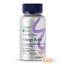 Foster & Thrive Fexofenadine HCl Non Drowsy Alerji Relief for Hay Ateş, Pollen, Itchy Eyes ve Mevsimlik Tüm enerjiler, Çocuklar ve Yetişkinler için Etkili Destek, 180 mg, 100 Tablet