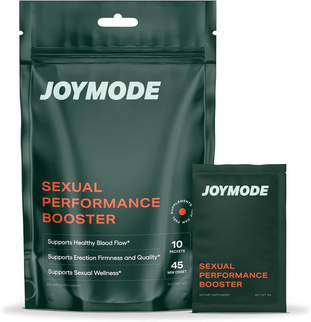JOYMODE Performans ATM w/Arginine Nitrate, L-Citrulline, C, & Ginseng - Nitrik Çimento Kan Akışı ve Ereksiyon Kalitesi
