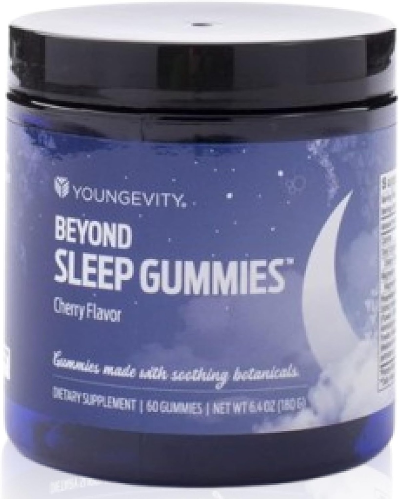 Uyku Gummies'in Ötesinde Gençler – Plant-Derived Melatonin, GABA, L-Tryptophan, Chamomile – Destekler Restful Sleep and Relaxation – Tart Cherry Flavor – 60 Vegan, Sugar-Free Gummies