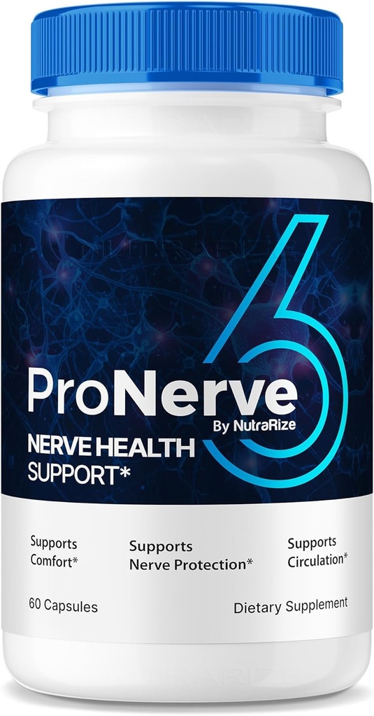 NutraRize ProNerve6 Νευροπάθεια, συμπλήρωμα υποστήριξης ProNerve 6 Nerve, Pro Nerve 6 κάψουλες, ProNerve6 Pastillas Κριτικές (60 κάψουλες)