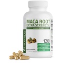 Bronson Maca Root Extra Lepidium Meyenii, μη ΓΤΟ, 120 κάψουλες χορτοφάγων