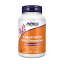 NOW Foods Supplements, Quercetin with Bromelain, Balanced Immune System*, 120 Veg Capsules
