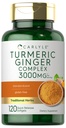 Carlyle Turmeric και Ginger Συμπλήρωμα 3000 mg 