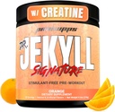 PROSUPPS Dr. Jekyll Signature Pre Workout Toz with Tinatine - Stim-Free Preworkout Supports Muscle Volume & Endurance - Caffeine-Free Gym & Fitness Supplements (Orange, 30 Hizmet)