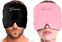 TheraICE Migraine Relief Cap, Soothing Headache Ice Pack Maske Ürünleri, Soğutma Gel Hat, Face Cold Compress Head Ger, Stres ve Hangover