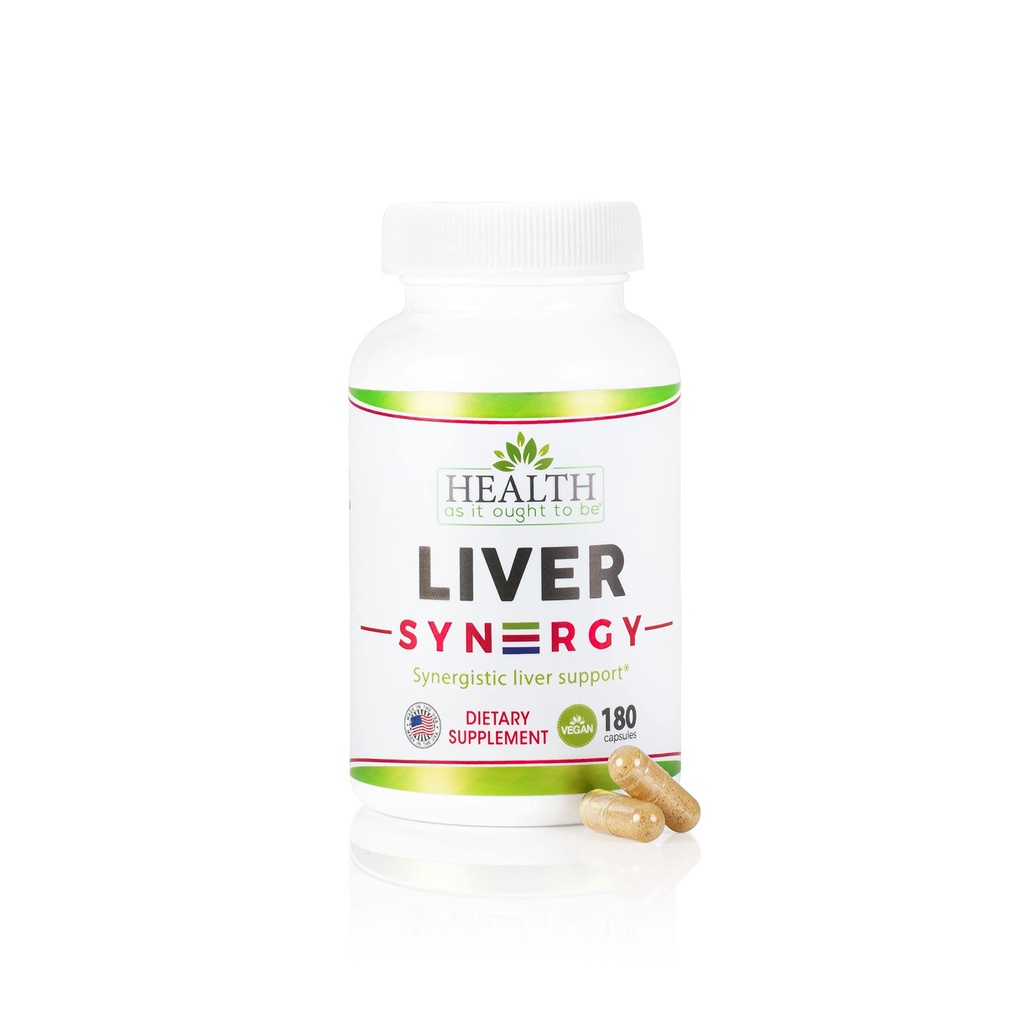 Sağlık Liver Syn3rgy Supplement Olmak Için Acı Butle, Siyah Tohum, Koreli GM | 180 Capsules