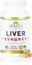 Sağlık Liver Syn3rgy Supplement Olmak Için Acı Butle, Siyah Tohum, Koreli GM | 180 Capsules