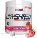 EHP Laboratuvarları OxyShred Pre Workout Toz - L Glutamine & Acetyl L Carnitine, Energy Boost Drink - Cosmic Blast, 60 Servisler