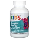 California Gold Nutrition Kid'in Omega-3 Fish Oil, Natural Strawberry, 60 Fish Gelatin Softgels