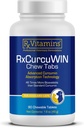 Rx Vitamins CurcuWIN - Köpekler ve Kediler için Curcumin - Vitaminler ve Tamamlar, Antivirüs Yardımı - Immune Support & Aids Digestive Support - Ortak Supplement - 90ctin