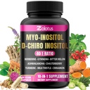 Zolotus Myo-Inositol & D-Chiro Inositol Ideal Oran Inositol Supplement with Bitter Melon, Milk Thistle, Turmeric, Gymnema, Chasteberry, Ceylon Cinnamon, Ashwagan, Berberine - 90 Capsules