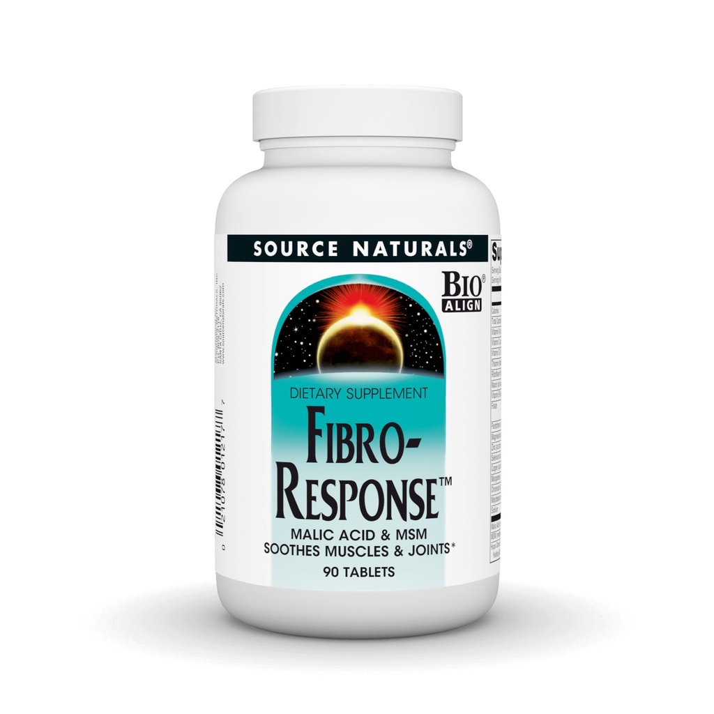 Source Naturals Fibro- Response Bio- Aligned Malic Acid & MSM, 90 δισκία