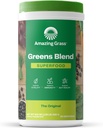 Amazing Grass Greens Blend Superfood: Super Greens Toz Spirulina, Chlorella, Beet Root Toz, Digestive Enzymes, Prebiyotiks & Probiyotiks, Original, 60 Hizmet (Pazarlama Mayıs Vary)
