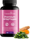 NaturalFem Premium Adaptogens, Rhodiola Rosea Ekstraksiyon, Turmeric, Maca Root for Better Adaptogen Response, Focus & Mood Support Supplement - 90 Capsules