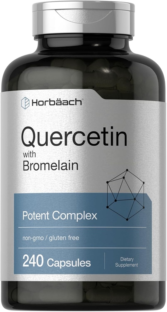 Horbäach Quercetin με Bromelain συμπλήρωμα 