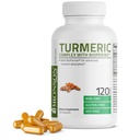 Bronson Turmeric Curcumin with BioPerine - High Potency Premium Joint Support with 95% Standardized Curcuminoids - Non-GMO Capsules with Black Pepper - 120 Count