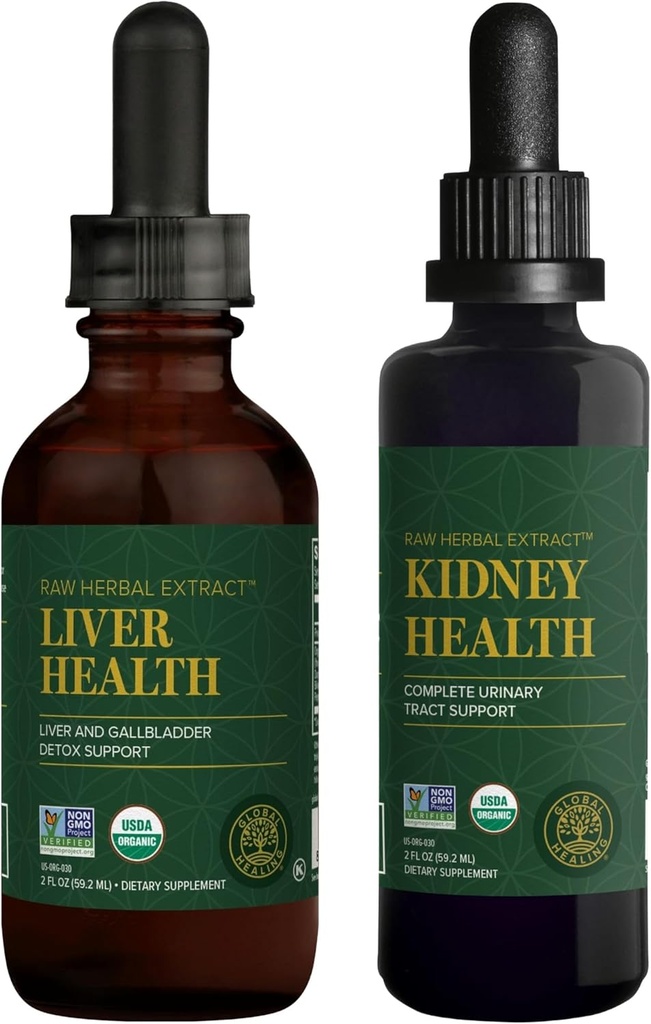 Global Healing Center - Liver Health & Kidney Health - Liver ve Gallbladder, Kidney Cleanse & Stones Dissolver