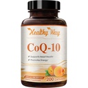 Coenzyme Q10 200 mg CoQ10 Supplement - Once Daily CoQ10 200 mg Toz Capsules for Heart Health, Antioksi & Energy Support -Non-GMO, Quick Abxia Ubiquinone Q10 Coenzyme (Single)