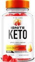 Laboratuvarları Ignite Keto ACV Gummies for Advanced Kilo Kaybı, Keto Ignite Supplement (60 Gummies)