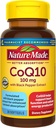 Nature Made CoQ10 100mg with Black Pepper Extract for Advancedd Nutrient Abxia, Diyetary Supplement for Heart Health Support, 30 Softgels, 30 Day Supply