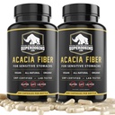 Hızlı Yasası, Organik Acacia Senegal Fiber Capsules 600pk. Doğal ► Fiber Supplement Pill. Vegan Prebiyotik Capsules.