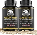 Hızlı Yasası, Organik Acacia Senegal Fiber Capsules 600pk. Doğal ► Fiber Supplement Pill. Vegan Prebiyotik Capsules.