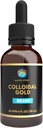 Earth Clinic ® Colloidal Gold - 4 oz Dropper Şişe, 40 PPM Çift Potency, Pure Gold Nanopartiküller - Gelişmiş Beyin Sağlığı ve Bilişsel Destek