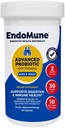 Endomune Advanced Adult Multi-Strain Probiotic Supplement with Prebiotic - 10 Strains, 30 Billion CFU - Physician Formulated (60-Count)