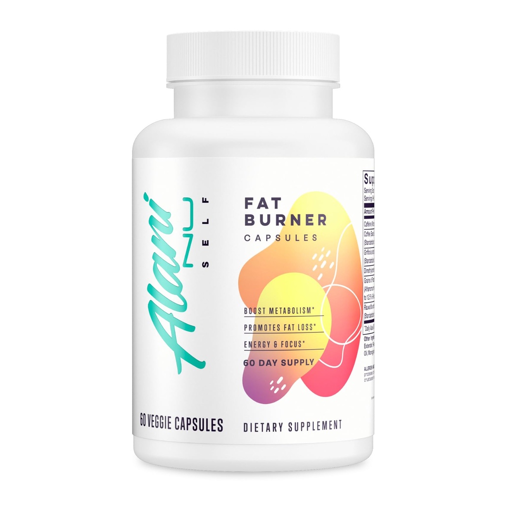 Alani Nu Premium Fat Burner Supplement, Metabolism ATM ve Appetite Suppressant, 60 Day Supply, Ambalaj Vary